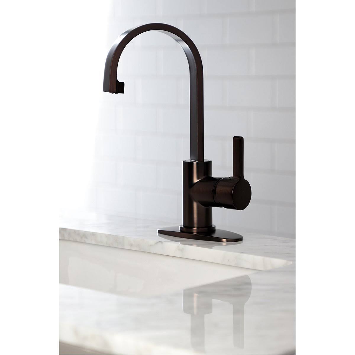 Polished Chrome 1 Hole Deck Mounted Bar Faucet P487