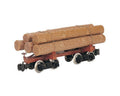 On30 Skeleton Log Car W197786