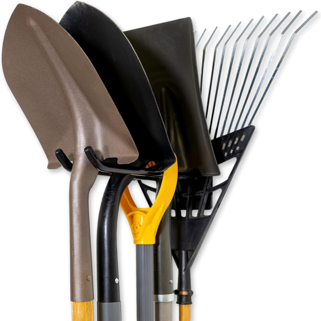 Tool Storage Rack, Heavy Duty Steel Hooks, Pack of 2 O899071