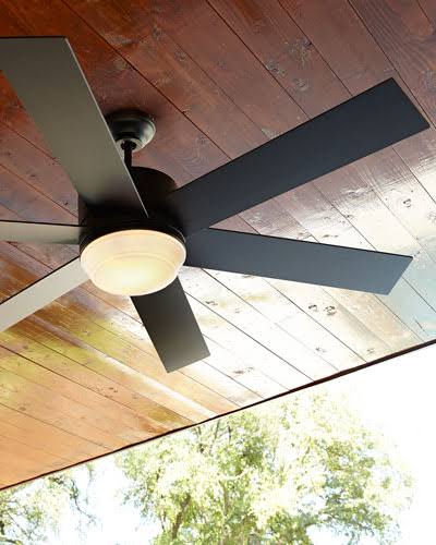 English Bronze Ceiling Fan O86785