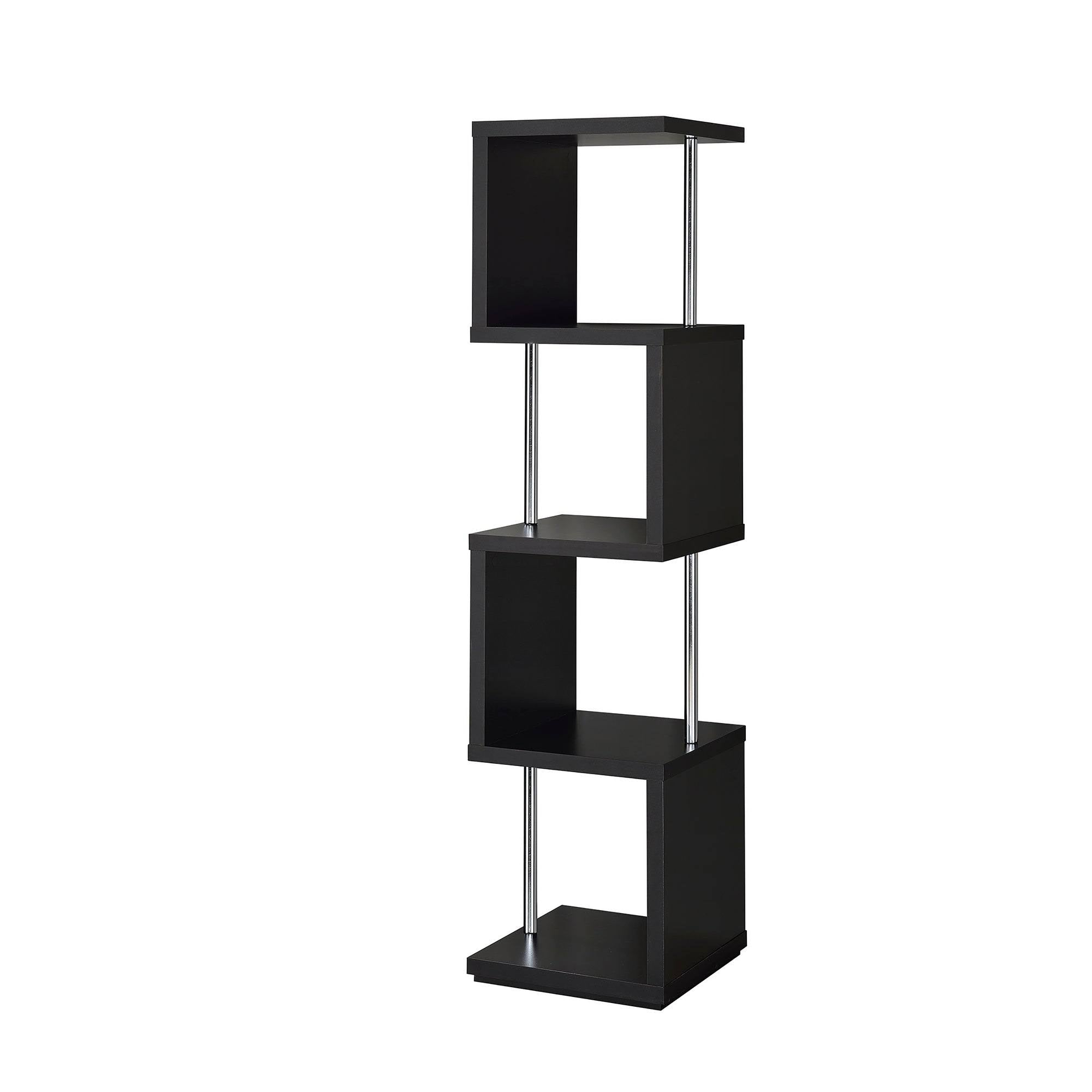 White 4-Tier Bookcase Y2566