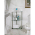 3-Tier Glass Corner Shelf B300770