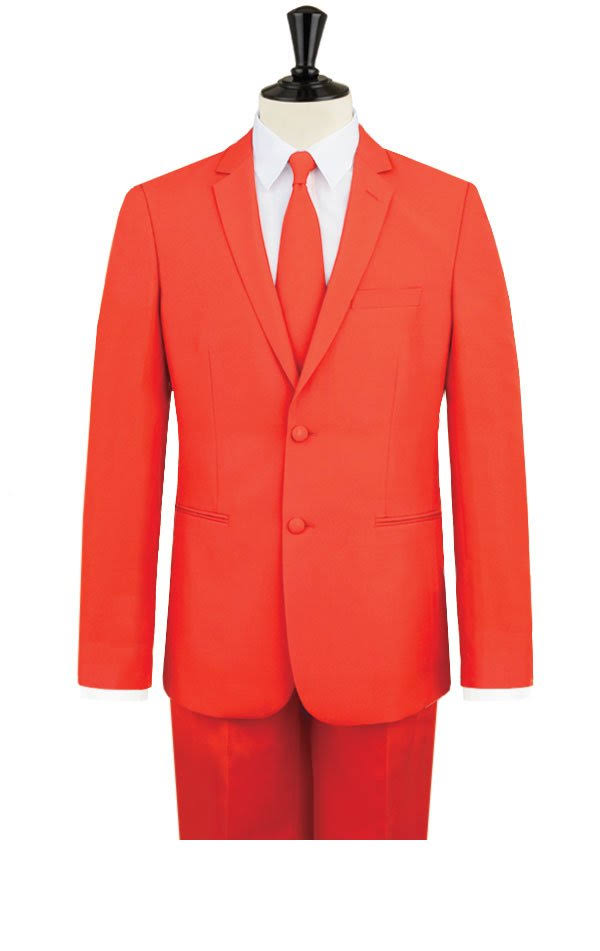 Chilli Red Novelty Suit Q723