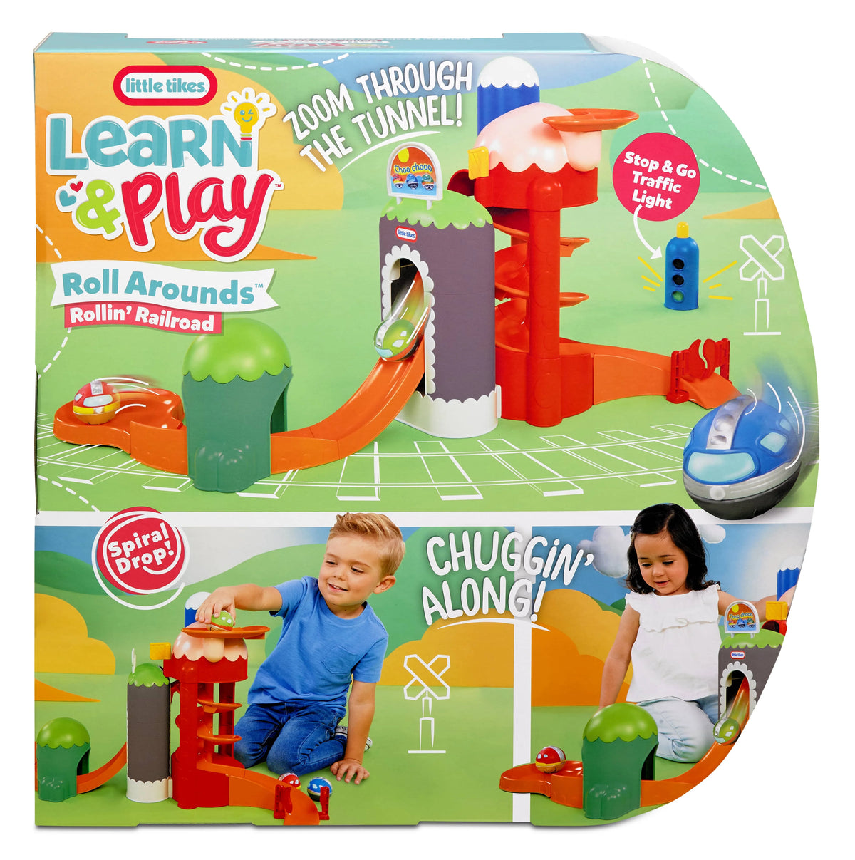 Rollin' Railroad Toy Train Playset G6432