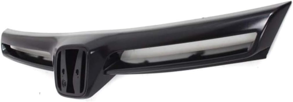 Painted Black Plastic Grille Assembly for Honda Civic Coupe 2006 2007 2008 Pack of 2 E247
