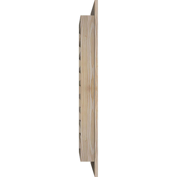 Unfinished Pine Gable Vent P158