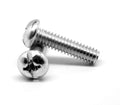 Coarse Thread Machine Screw Combo Round Head Low Carbon Steel Zinc Plated G565