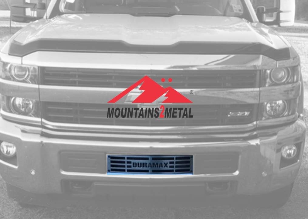 Brushed Stainless Steel Bumper Grille Insert S600496