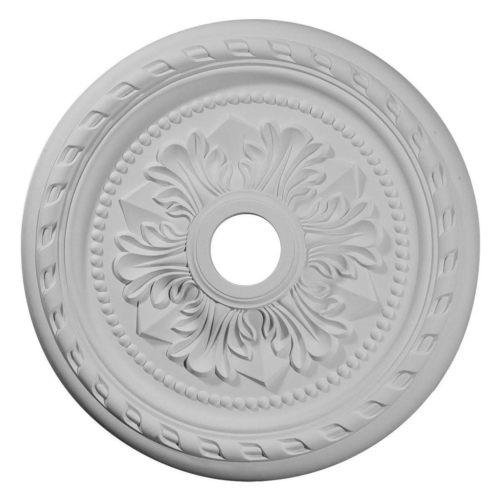 23 5/8x22OD x 3 5/8x22ID x 1 5/8x22P Ceiling Medallion Ultra Pure White D353856