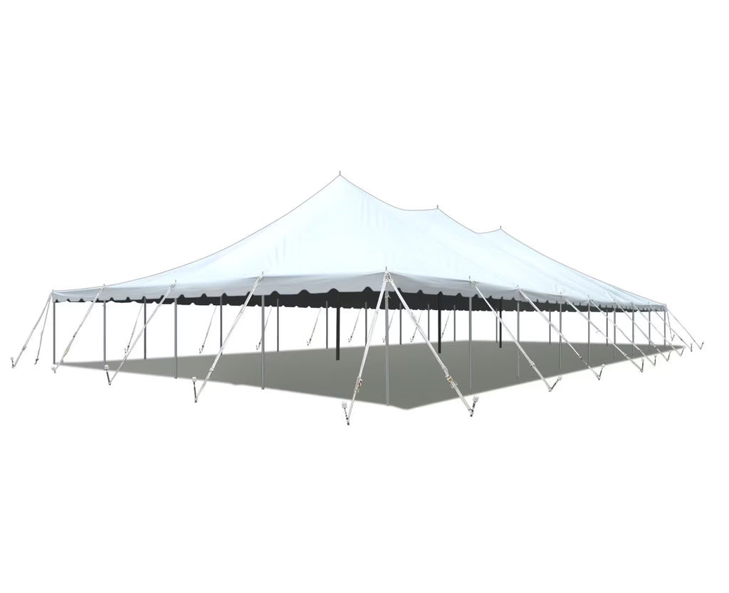White Waterproof 40 ft x 80 ft Canopy Tent G78365