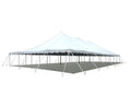 White Waterproof 40 ft x 80 ft Canopy Tent G78365