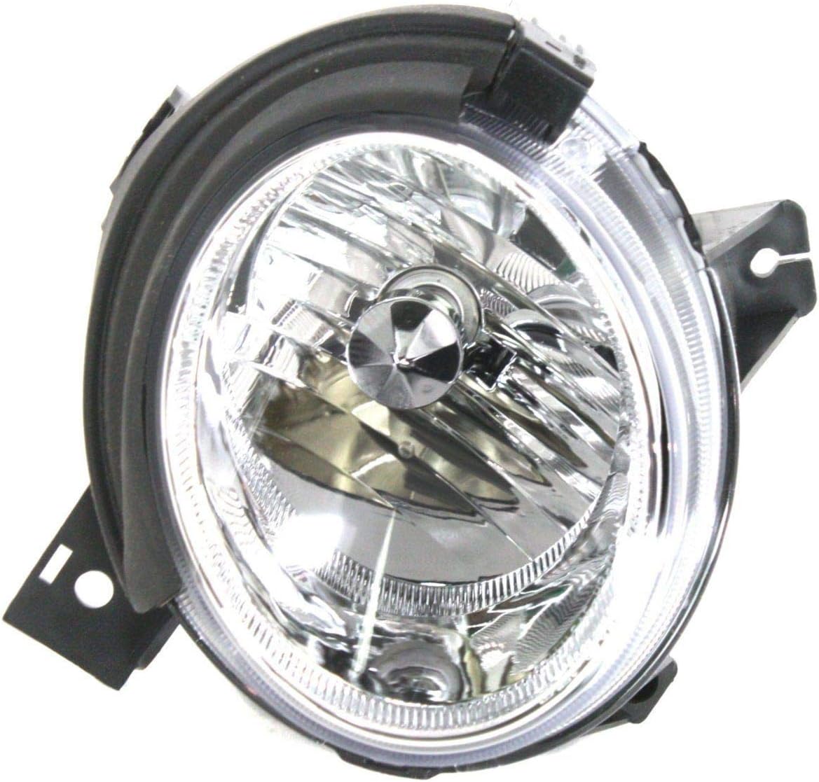 Halogen Headlight Passenger Side P474