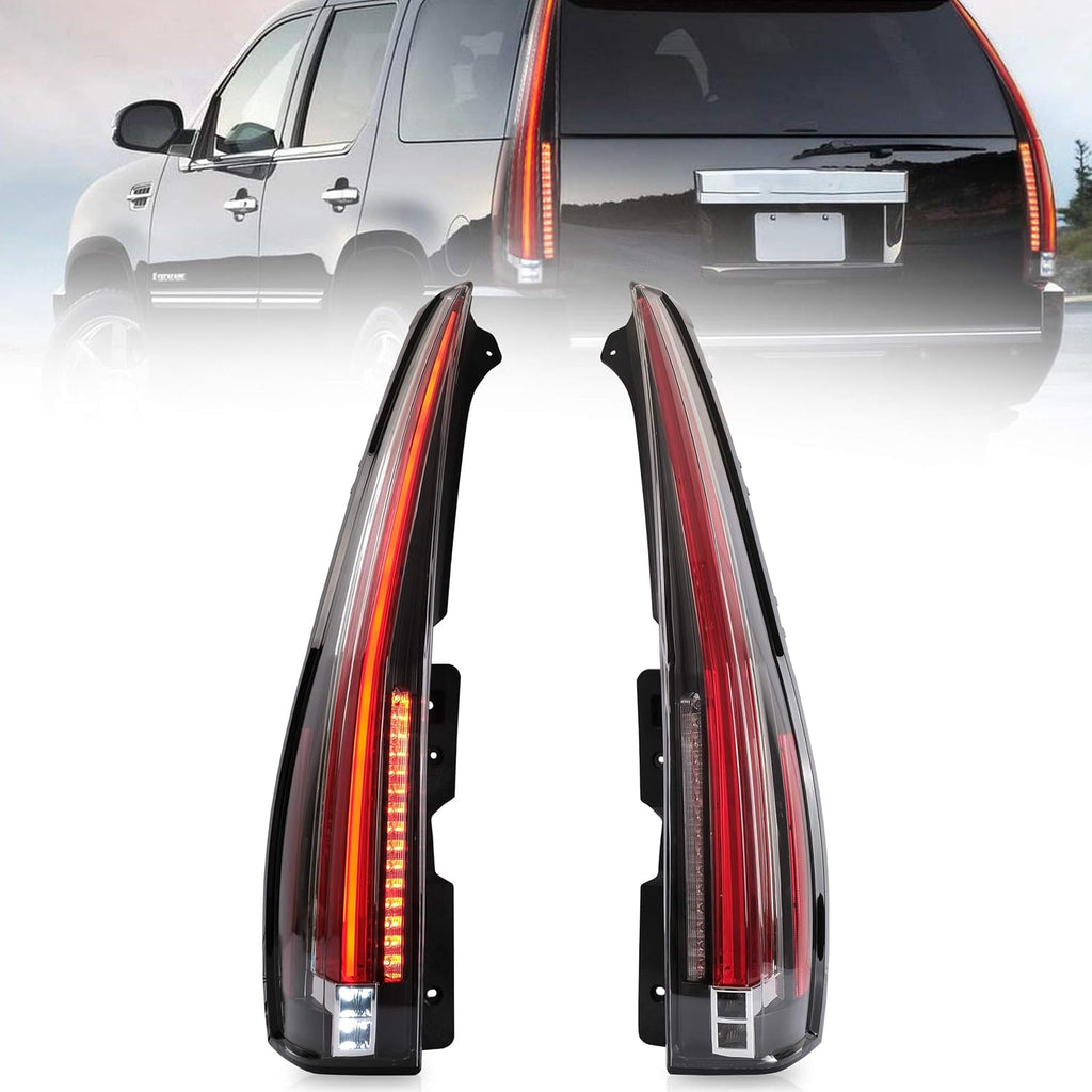 Smoked Tail lights Assembly for Cadillac Escalade H99609
