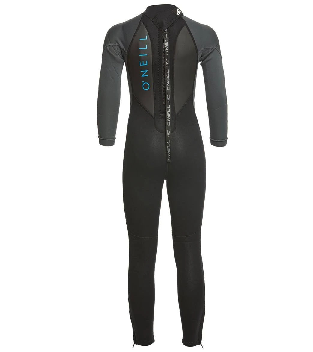 Black 3/2mm Back Zip Full Wetsuit C163671