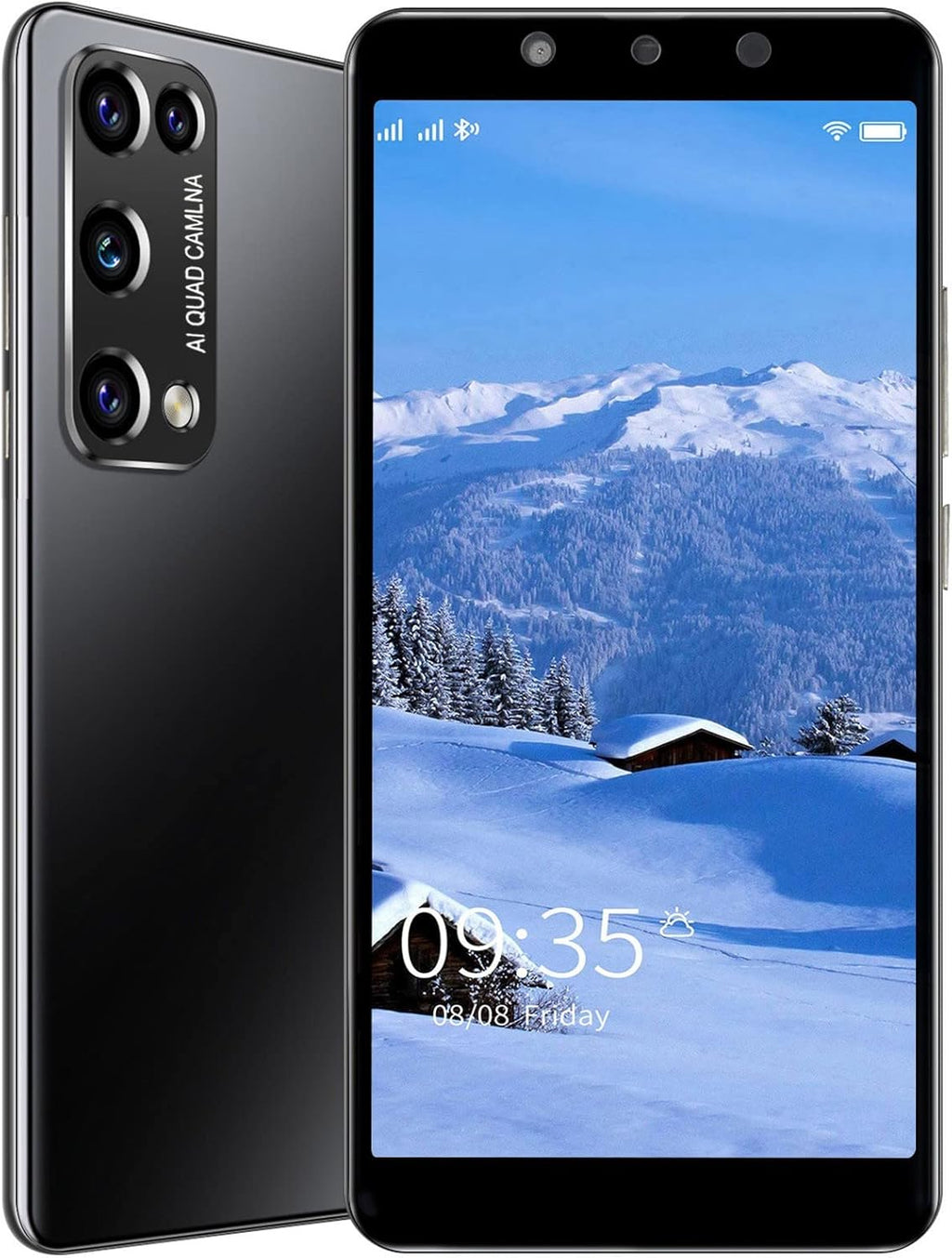 Unlocked Smartphone 1+8GB 5.8 Inch Dual SIM Gray Pack of 2 R355777