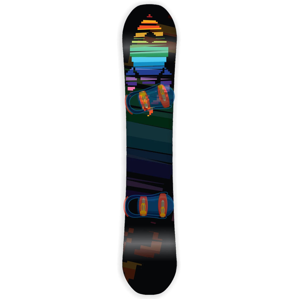8 bit Pride Rocket Snowboard Wrap Sticker Skin Cover H986757