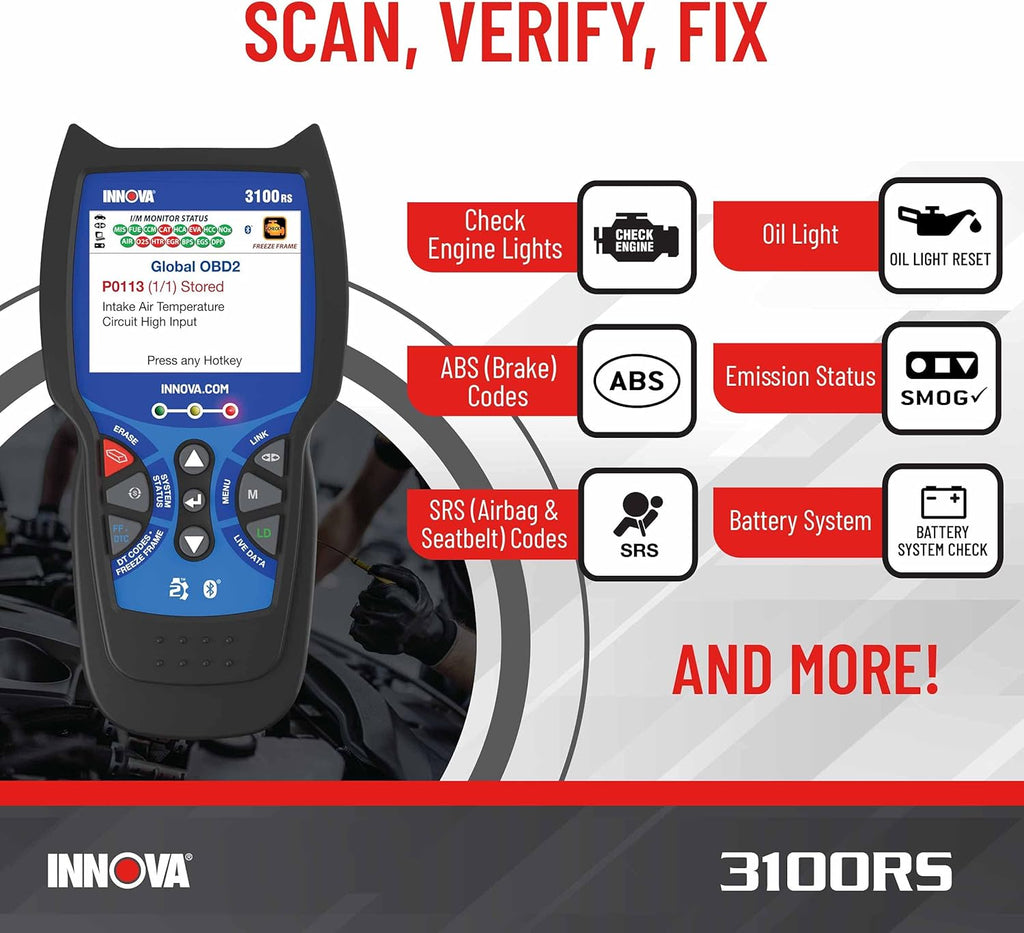 OBD2 Scanner with ABS SRS Code Reader Z5823