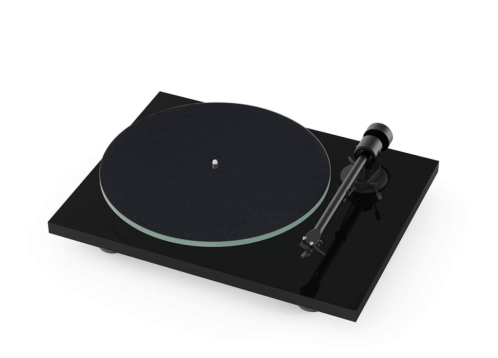Piano Black Turntable with Built-in Preamp and Bluetooth Transmitter B91948
