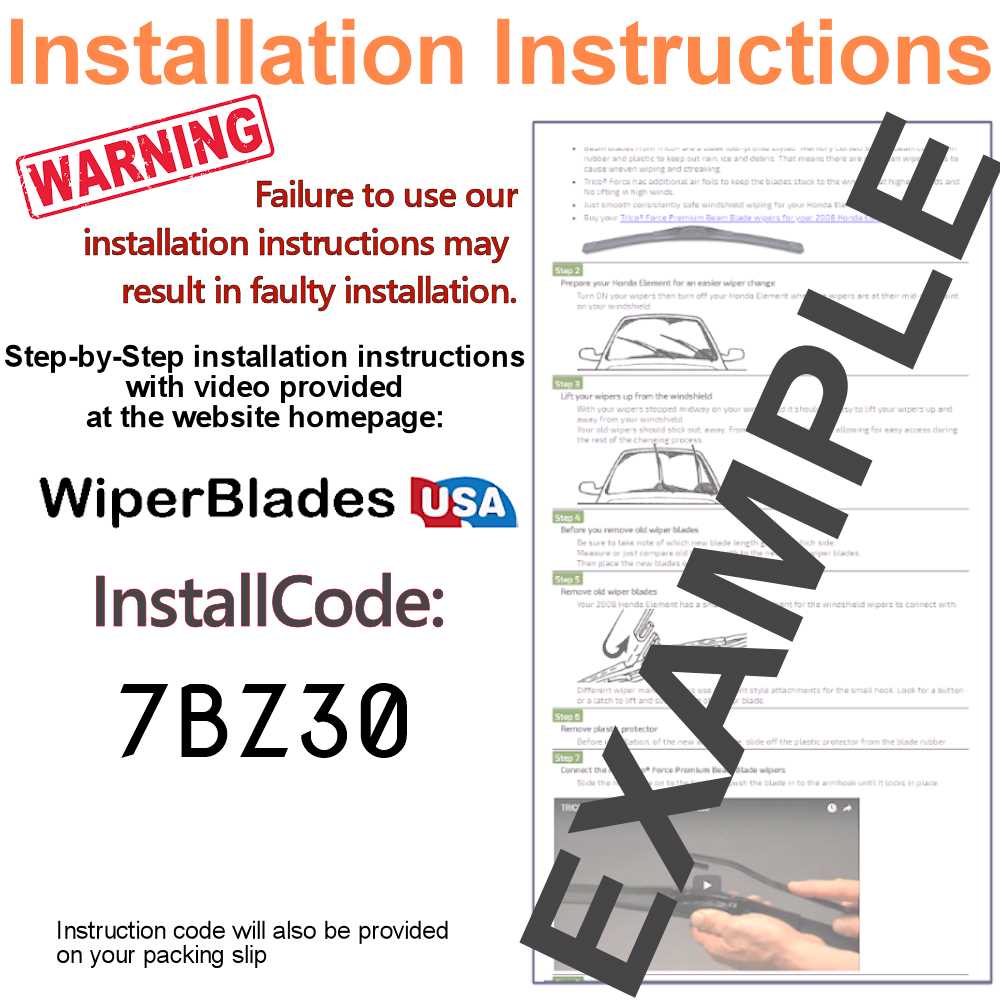 Wiper Blades Set of 3 with Rear Wiper W508709