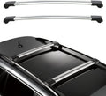 Aluminum Cross Bars for Car with Raised Side Rails, 150LBS Capacity, 52 Inches, Pack of 2 Q680129