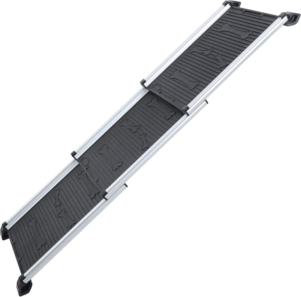 Collapsible Dog Ramp for Car with Gripped Traction X644