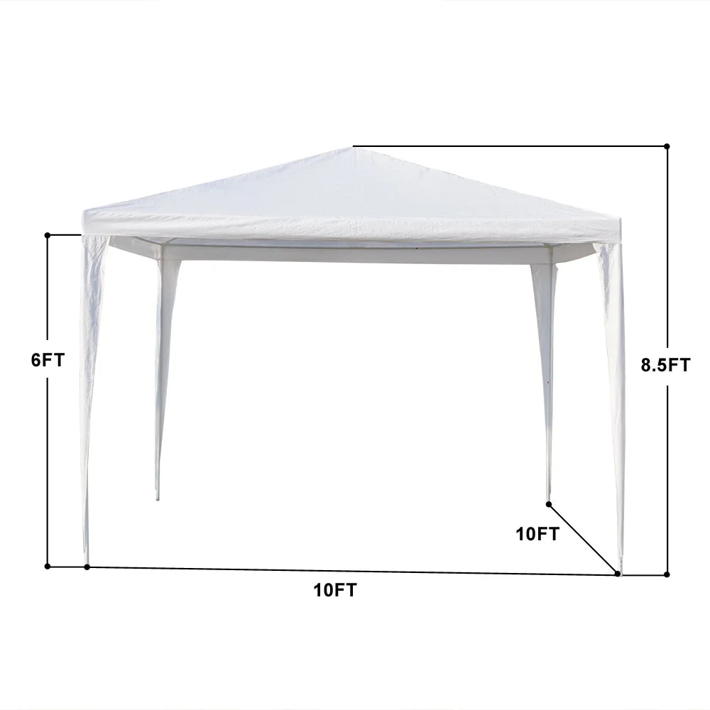 10' x 10' Canopy Tent with 3 Side Walls C58837