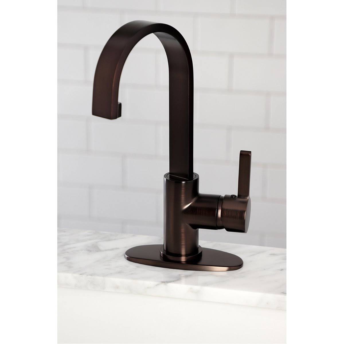 Polished Chrome 1 Hole Deck Mounted Bar Faucet P487