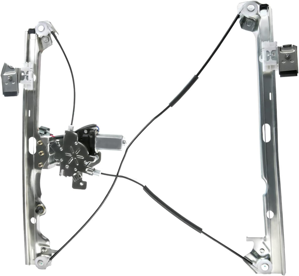 Power Window Regulator with Motor 2 Pins Front Left Driver Side Pack of 2 D206436