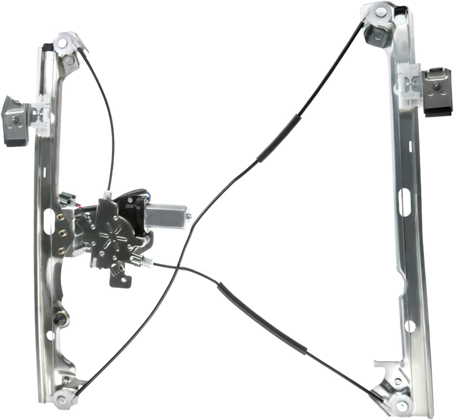 Power Window Regulator with Motor 2 Pins Front Left Driver Side Pack of 2 D206436