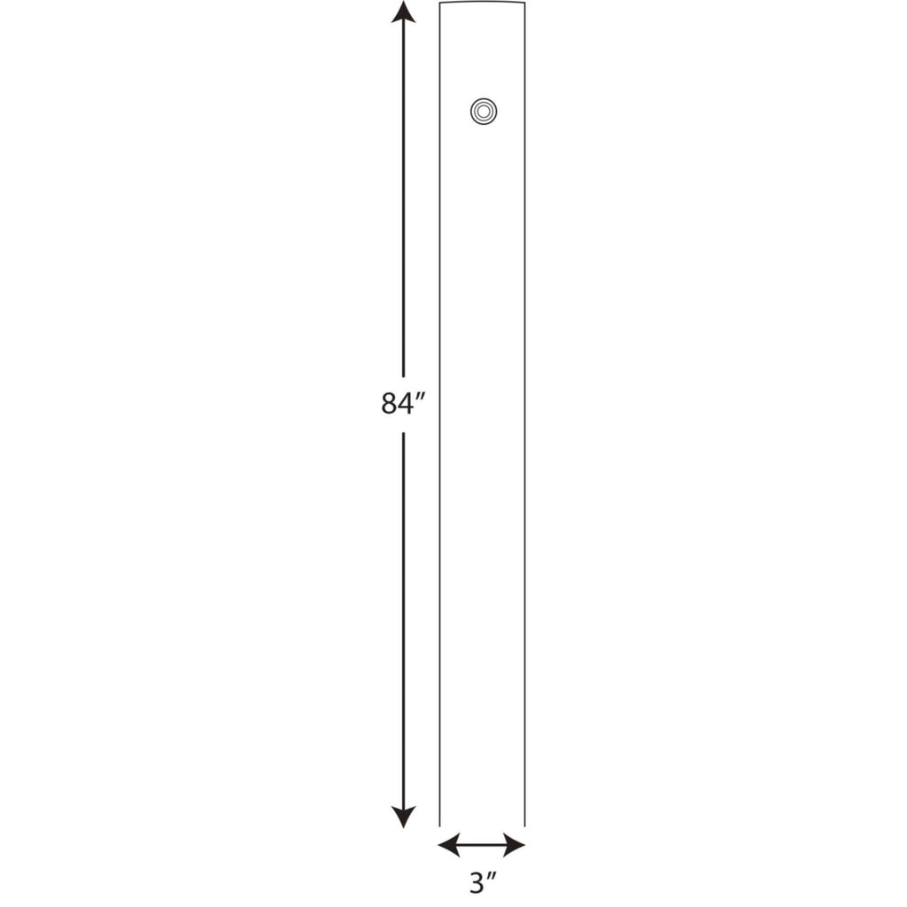 Aluminum Post Light G9104