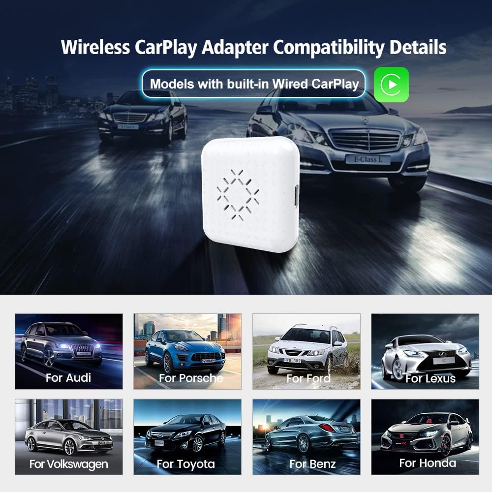 Wireless CarPlay Adapter Dongle Pack of 2 F4113