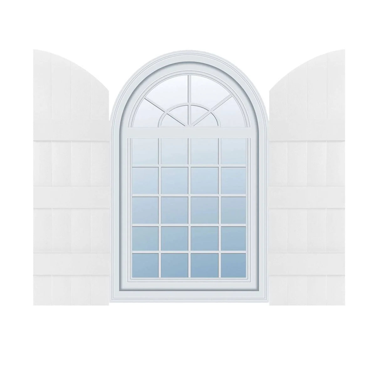 Vinyl Board-n-Batten Shutters V328390