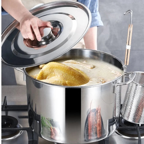 10L Stockpot with Lid Cookware V713309