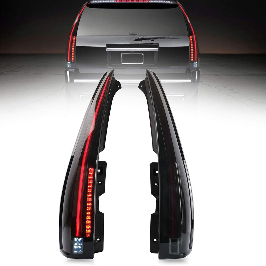 Smoked Tail lights Assembly for Cadillac Escalade H99609