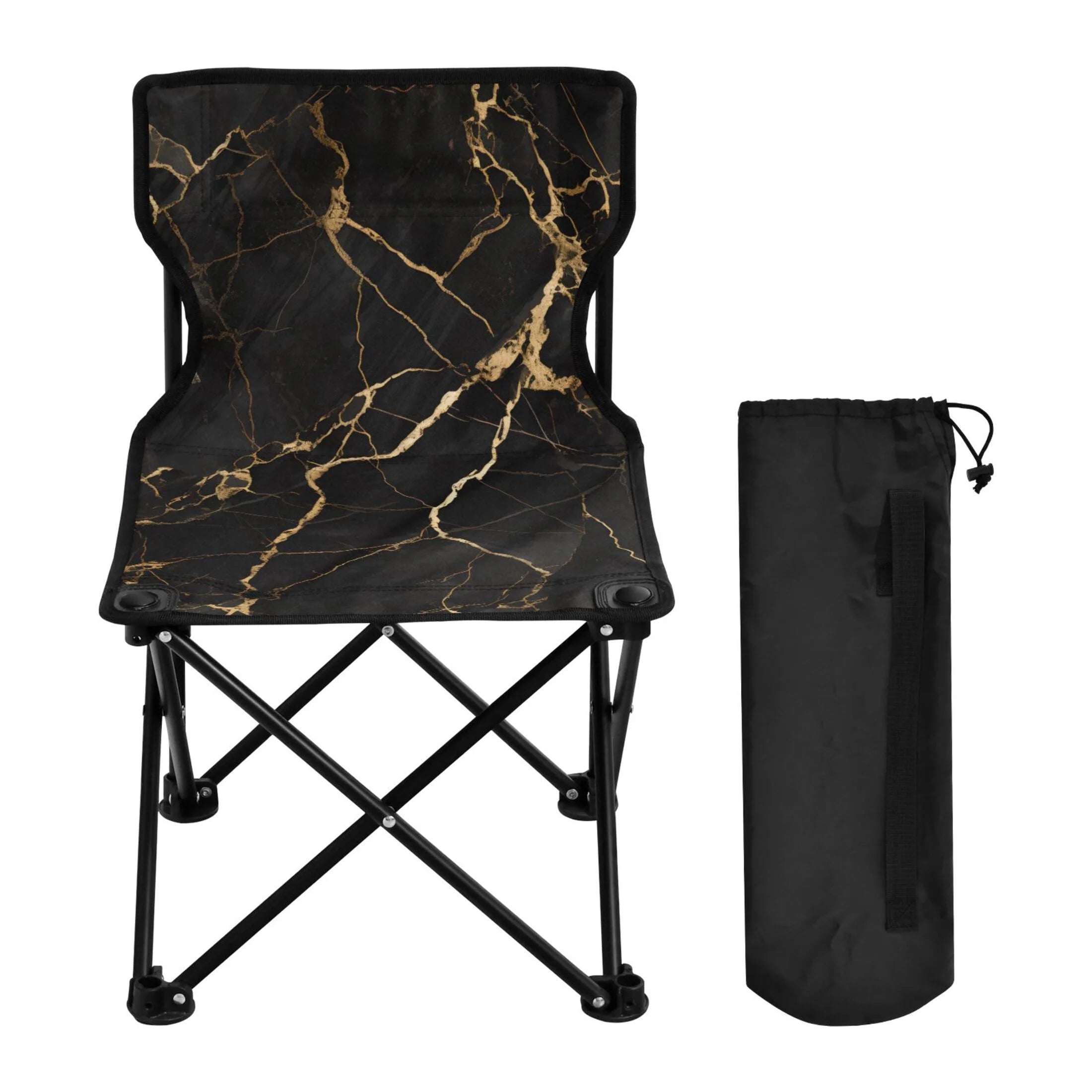 Marble Portable Folding Camping Chair with Carry Bag F901