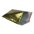 250 Gold Bubble Mailers 7x22x6.75x22 Metallic Envelopes M963480