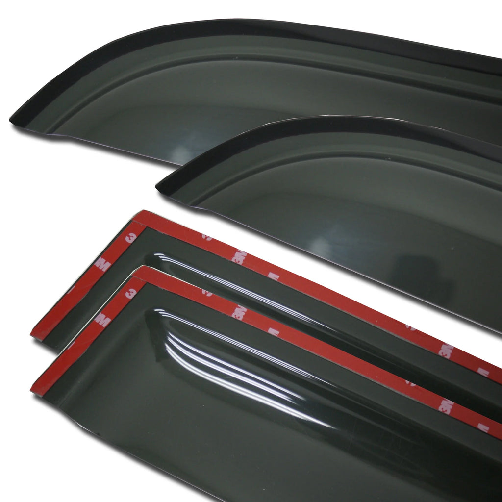 Outside Mount Window Visor Deflector and Sunroof 5 Pcs Set E34586