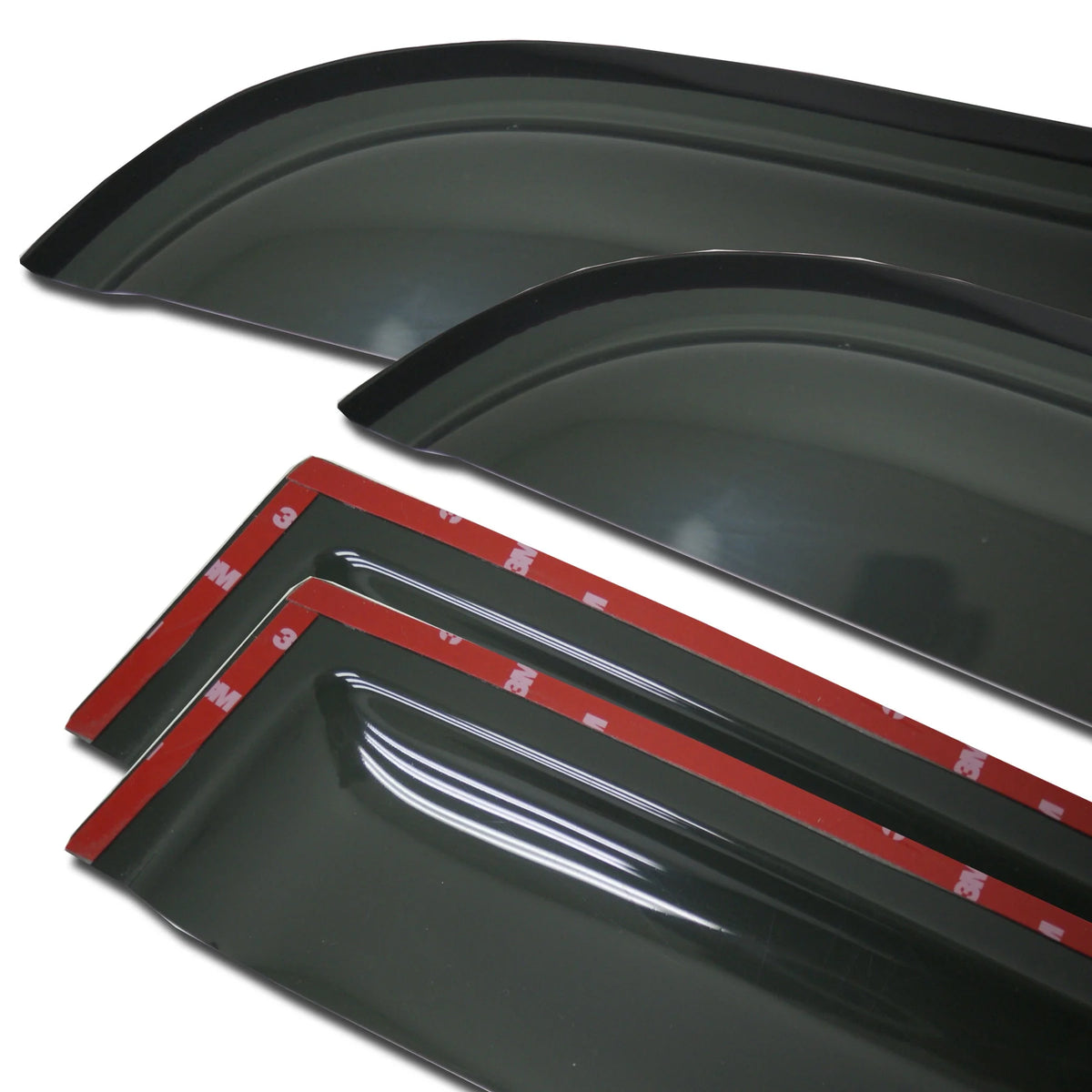 Outside Mount Window Visor Deflector and Sunroof 5 Pcs Set E34586