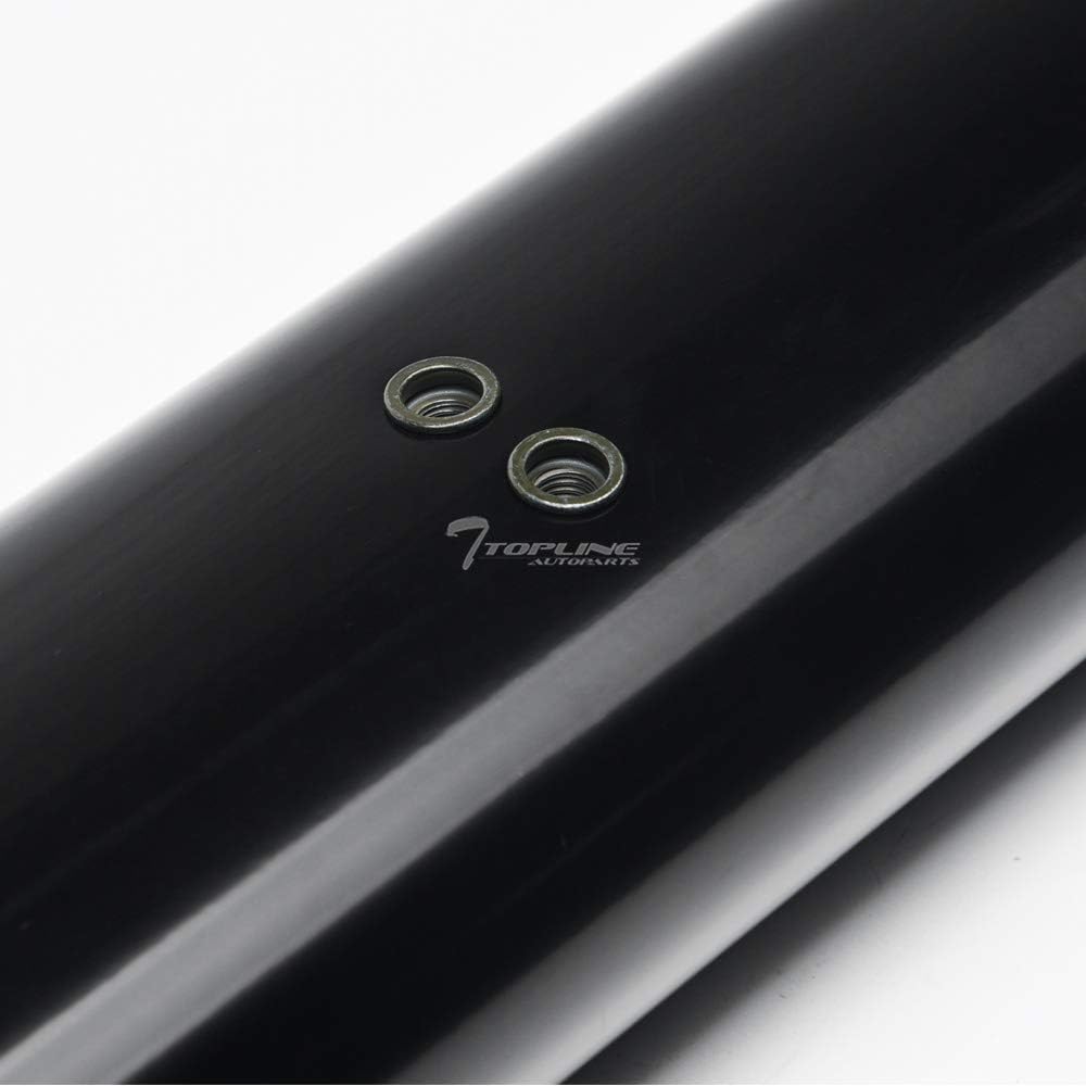 Oval Bent End Black Side Step Nerf Bars Running Boards M623