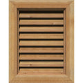 12x22W x 20x22H Vertical Gable Vent X516