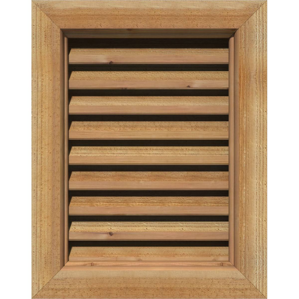 12x22W x 20x22H Vertical Gable Vent X516
