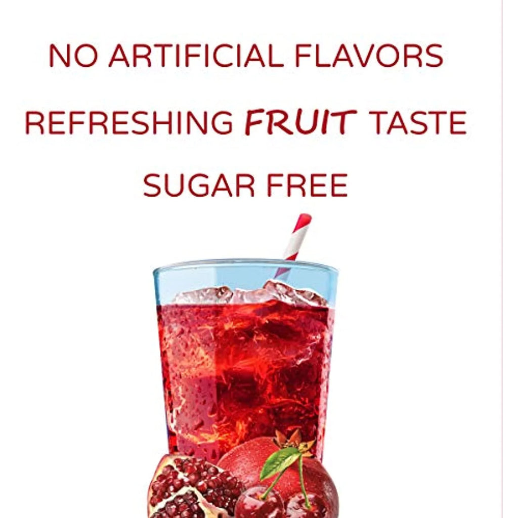 Pomegranate Cherry Drink Mix (5 Pitcher Packets, 6 Canisters Of 10) V4013
