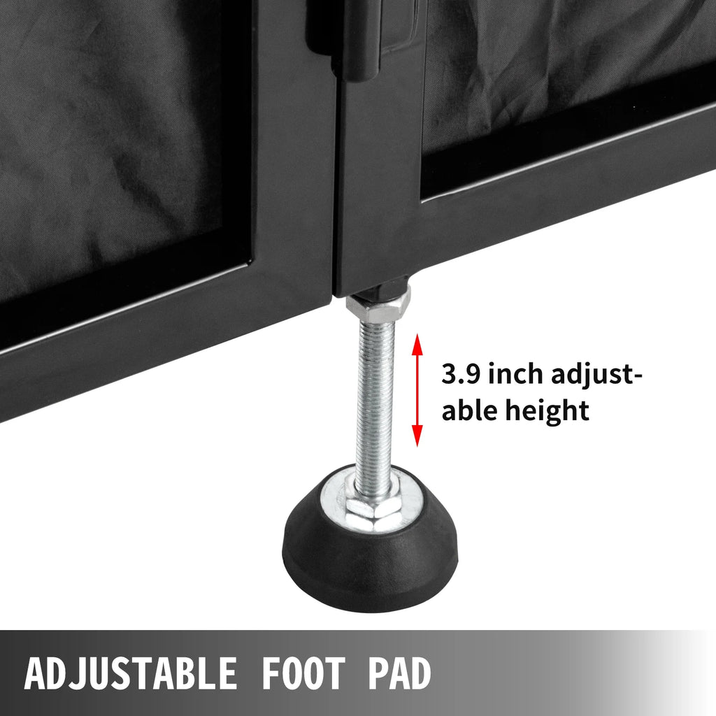 DJ Facade Flat Table Top with White & Black Scrim L705338