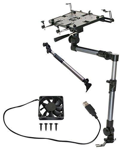 Heavy-Duty Laptop Mount Screen Stabilizer with Cooling Fan H6388