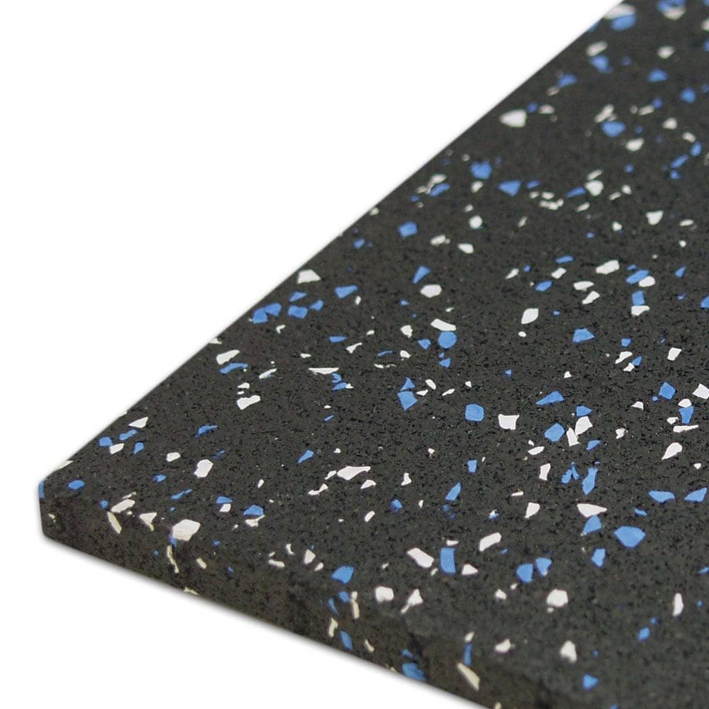 3/8 inch x 4ft. x 10ft. Black Rubber Flooring Mat G104092