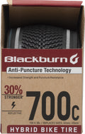 Black 700c x 38c Hybrid Bike Tire P207