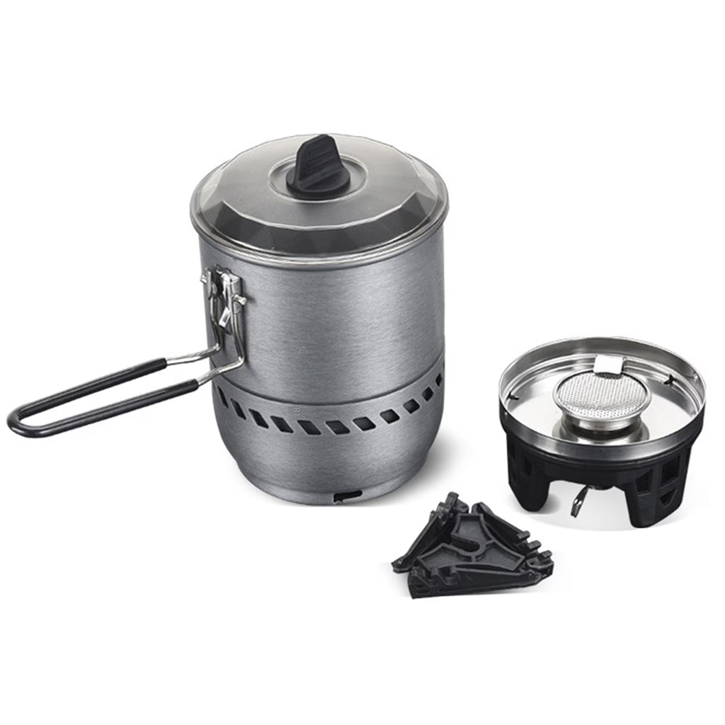 Camping Stove Pot with Windproof Gas Stove Head C967665