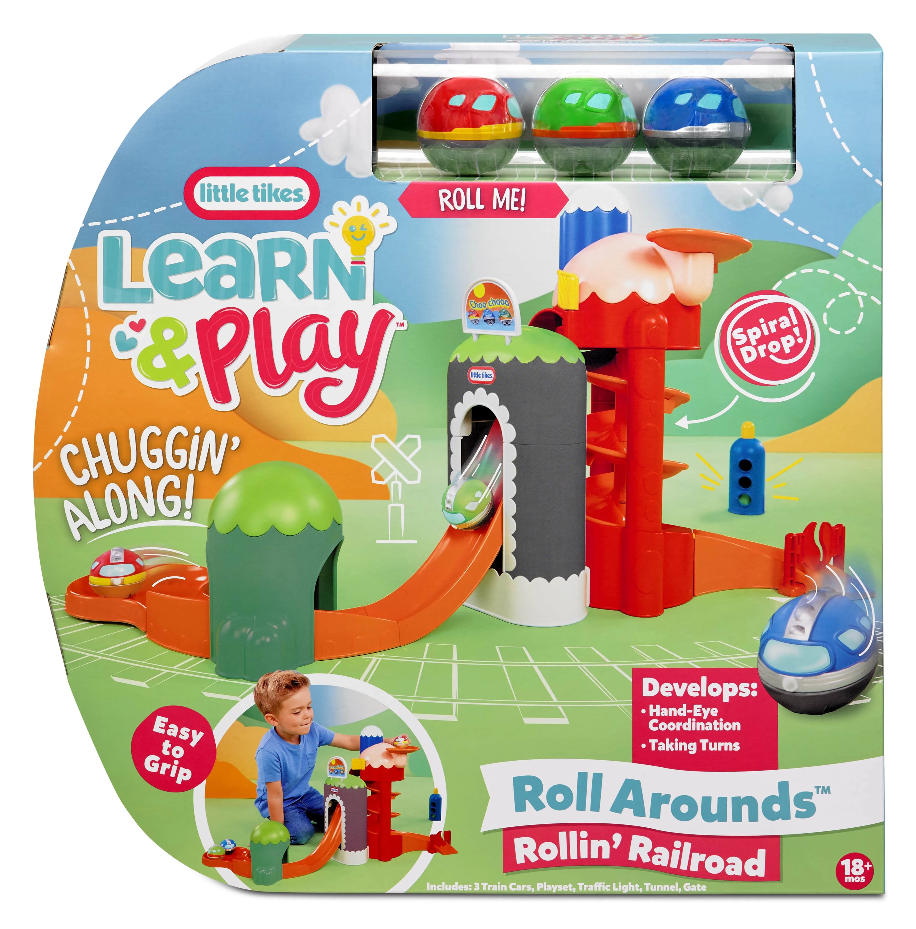 Rollin' Railroad Toy Train Playset G6432