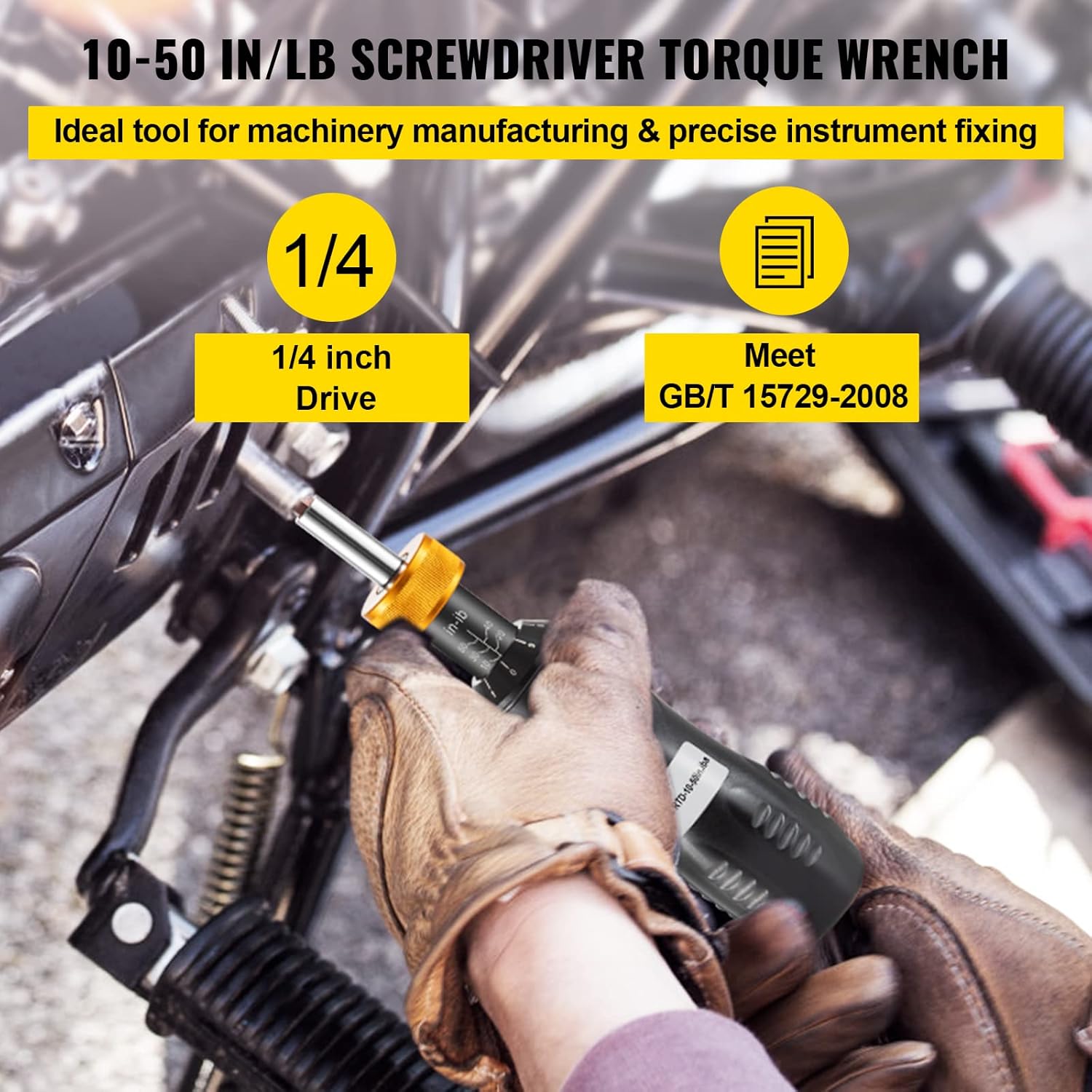 Torque Limiting Screwdriver 10-50 in-lbs Pack of 2 F58747