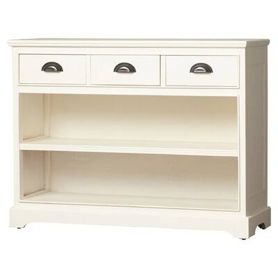 Seashell White Standard Bookcase D306